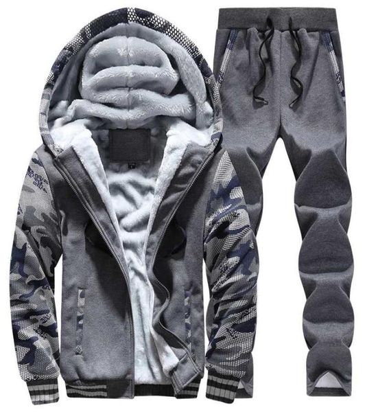 new winter tracksuits men set thick fleece hoodiespants suit zipper hooded sweatshirt sportswear set male hoodie sporting suits1730484, Gray
new winter tracksuits men set thick fleece hoodiespants suit zipper hooded sweatshirt sportswear set male hoodie sporting suits1730484, Gray