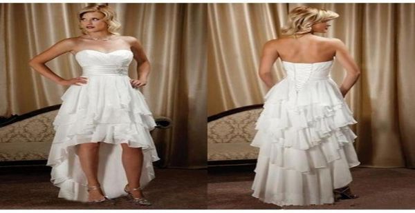 high low beach wedding dresses vintage laceup corset tiered skirt western country cowlgirls short front high low bridal gown1469712, White
high low beach wedding dresses vintage laceup corset tiered skirt western country cowlgirls short front high low bridal gown1469712, White