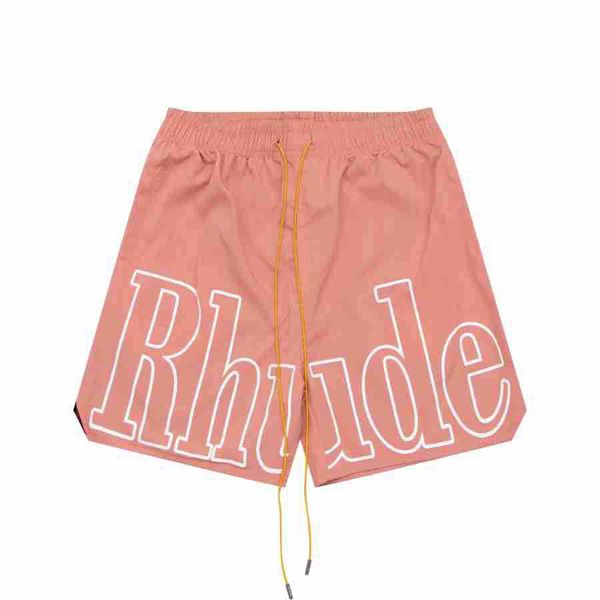 shorts mens rhude designer boy short men summer american style polyester quick drying drawstring beachwear loose sports shorts for men and w, White;black
shorts mens rhude designer boy short men summer american style polyester quick drying drawstring beachwear loose sports shorts for men and w, White;black