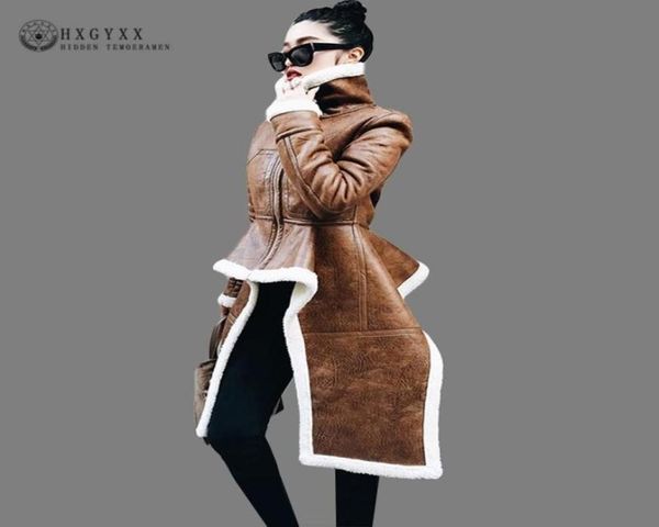 irregular faux leather jacket women imitation sheepskin coats thick slim lamb wool shearling jacket winter outwear 2020 okd7088751480, Black
irregular faux leather jacket women imitation sheepskin coats thick slim lamb wool shearling jacket winter outwear 2020 okd7088751480, Black