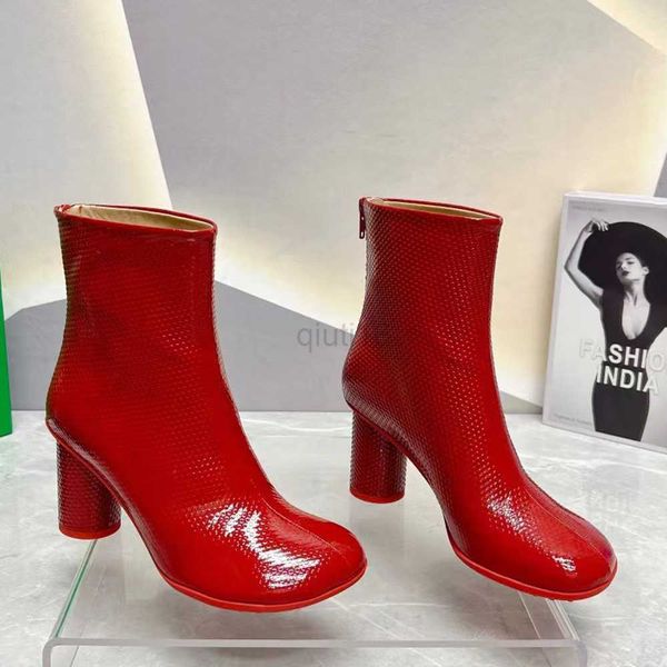 boots cowhide high-heeled ankle boots stud block column base rear zipper oblique toe pumps women's evening shoes luxury designer high h, Black
boots cowhide high-heeled ankle boots stud block column base rear zipper oblique toe pumps women's evening shoes luxury designer high h, Black
