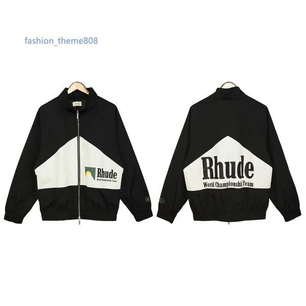 rhude mens jacket designer sports suit jumper fashion man brand clothes us size s-xl, Black;brown
rhude mens jacket designer sports suit jumper fashion man brand clothes us size s-xl, Black;brown
