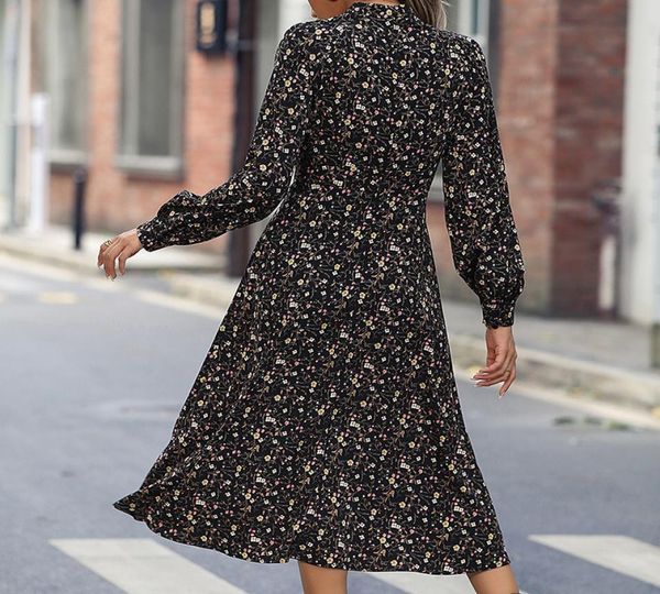 2022 europe the united states new long sleeve waist cut flower dress velvet dress autumn and winter5404302, Black;gray
2022 europe the united states new long sleeve waist cut flower dress velvet dress autumn and winter5404302, Black;gray