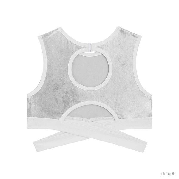 tank kids girls dance crop sleeveless hollow back crisscross bottom tank sports ballet jazz dance stage performance costume r230817, Blue
tank kids girls dance crop sleeveless hollow back crisscross bottom tank sports ballet jazz dance stage performance costume r230817, Blue