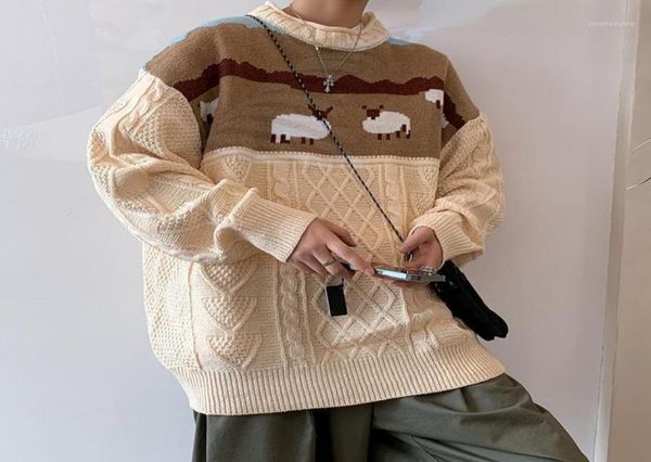 men039s sweaters harajuku knitted cartoon sheep pullovers men hip hop streetwear sweater male autumn winter loose5739903, White;black
men039s sweaters harajuku knitted cartoon sheep pullovers men hip hop streetwear sweater male autumn winter loose5739903, White;black