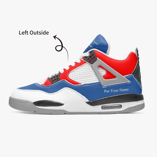 diy custom basketball shoes mens and womens classic white red and blue interwoven customization trainers outdoor sports 36-46
diy custom basketball shoes mens and womens classic white red and blue interwoven customization trainers outdoor sports 36-46