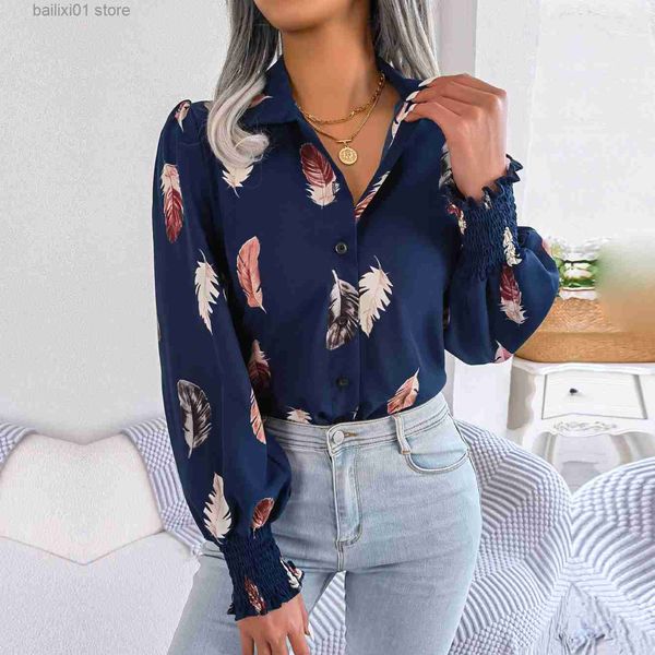 women's blouses shirts f 2023 new women spring summer temperament feather lantern sleeve polo shirt for ladies single breasted t230817, White
women's blouses shirts f 2023 new women spring summer temperament feather lantern sleeve polo shirt for ladies single breasted t230817, White