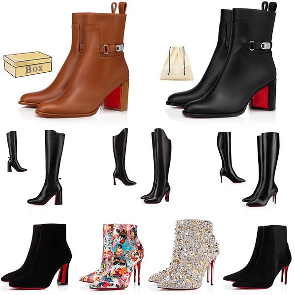 fashion women red bottoms womens boots over the knee boot designer high heels lady pointed-toe pumps style boot ankle short booties for girl, Black
fashion women red bottoms womens boots over the knee boot designer high heels lady pointed-toe pumps style boot ankle short booties for girl, Black