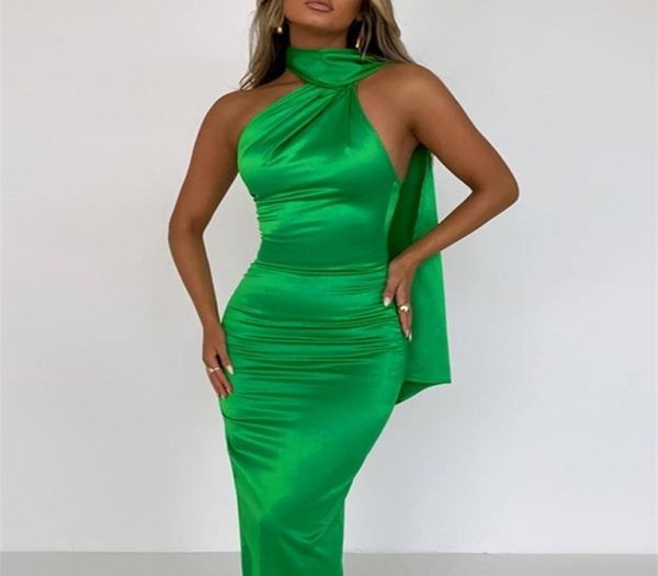 mozision elegant satin backless maxi dress women gown summer halter sleeveless backless bodycon long club party dress vestido 22063214426, Black;gray
mozision elegant satin backless maxi dress women gown summer halter sleeveless backless bodycon long club party dress vestido 22063214426, Black;gray