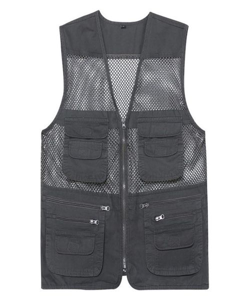 casual loose cotton men vest vneck mesh zipper sleeveless mens jacket spring summer male vest with many pockets 2203167272191, White;black
casual loose cotton men vest vneck mesh zipper sleeveless mens jacket spring summer male vest with many pockets 2203167272191, White;black