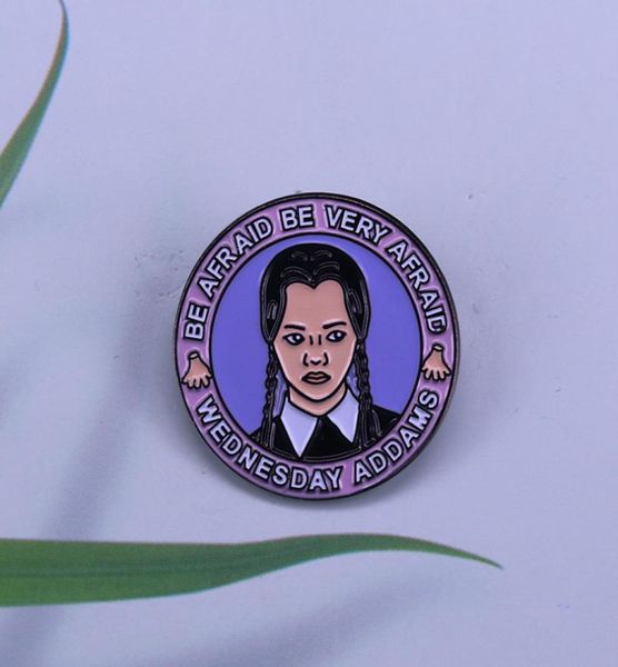 grumpy wednesday adams on a circular enamel pin witchy and gothic babe kickass brooch collection1314321, Blue
grumpy wednesday adams on a circular enamel pin witchy and gothic babe kickass brooch collection1314321, Blue