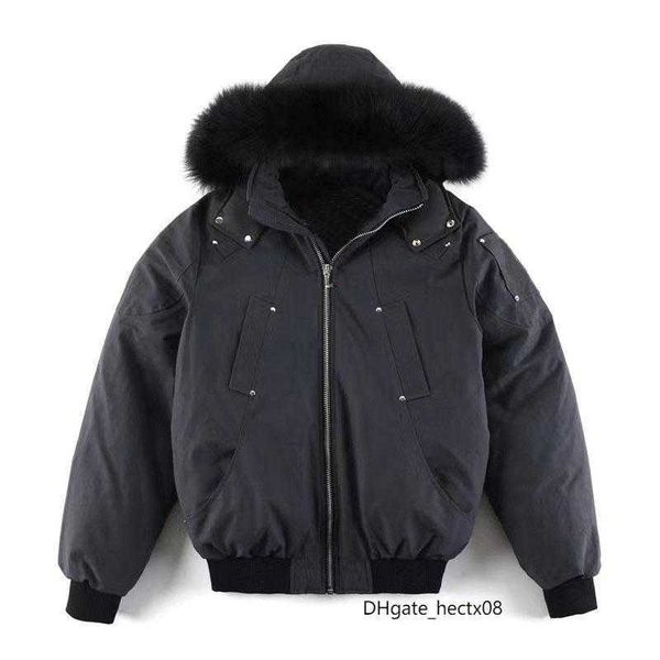 mooses knuckles jacket men's real fur winter mens ballistic bomber parka warm outwear coat windproof short mooseknuckle pm, Black
mooses knuckles jacket men's real fur winter mens ballistic bomber parka warm outwear coat windproof short mooseknuckle pm, Black