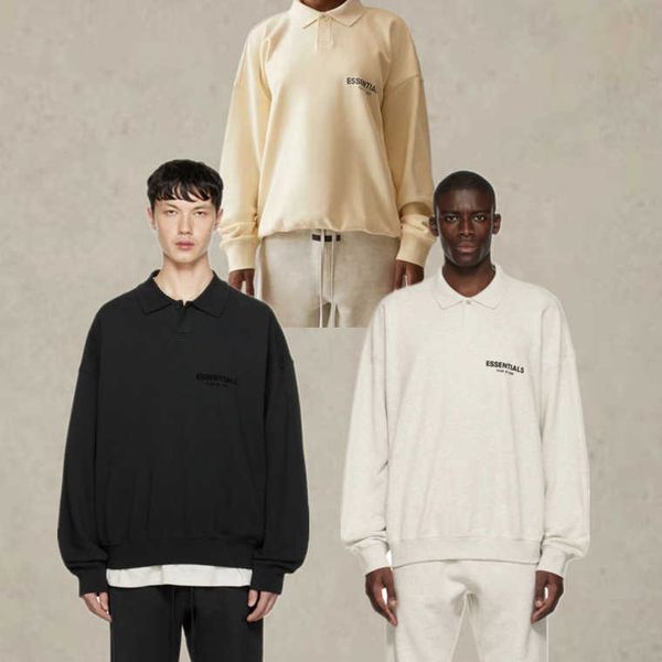 ess hoodie essentials offer22 high street fashion brand flocking letter long sleeve polo sweater for men and women, Black
ess hoodie essentials offer22 high street fashion brand flocking letter long sleeve polo sweater for men and women, Black