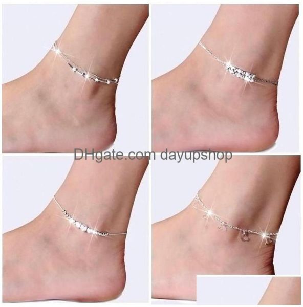 anklets new 925 sterling sliver ankle bracelet for women foot jewelry inlaid zircon on a leg personality gifts 527 t2 drop deliver4581344, Red;blue
anklets new 925 sterling sliver ankle bracelet for women foot jewelry inlaid zircon on a leg personality gifts 527 t2 drop deliver4581344, Red;blue