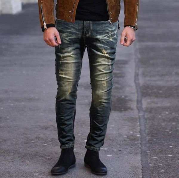 fashion skinny ripped jeans for men distressed slim elastic jeans denim biker s5xl pantalones hombre para hombreg28423337, Blue
fashion skinny ripped jeans for men distressed slim elastic jeans denim biker s5xl pantalones hombre para hombreg28423337, Blue