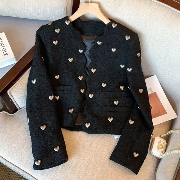 women's jackets fashion brand tweed jackets for women designer o-neck long sleeve wool coats autumn winter outwear vintage korean 23081, Black;brown
women's jackets fashion brand tweed jackets for women designer o-neck long sleeve wool coats autumn winter outwear vintage korean 23081, Black;brown