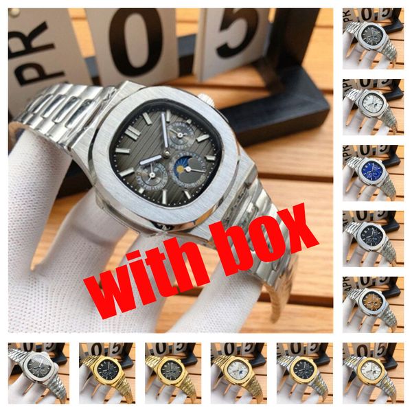 permelon multifunctional watch men's watch watch high -quality men's watch automatic mechanical watch sapphire mirror 904l stainle, Slivery;brown
permelon multifunctional watch men's watch watch high -quality men's watch automatic mechanical watch sapphire mirror 904l stainle, Slivery;brown