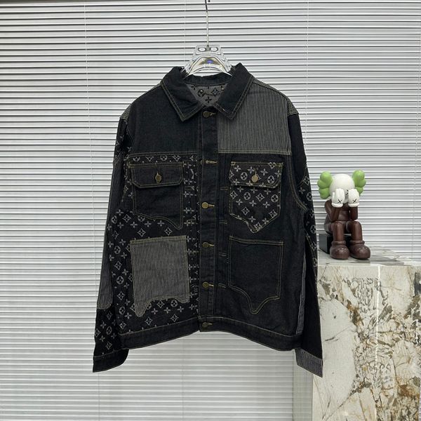 man denim jacket mens designer jacket men jackets mens coat clothing casual lapel neck long sleeve star patches vintage fashion-kk85, Black;brown
man denim jacket mens designer jacket men jackets mens coat clothing casual lapel neck long sleeve star patches vintage fashion-kk85, Black;brown