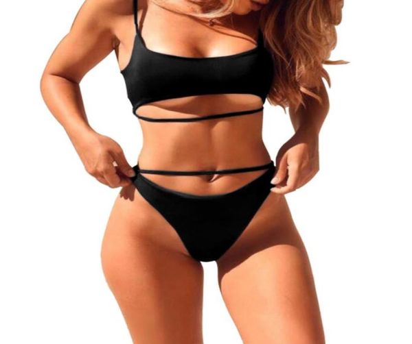 womens bikinis twopiece swimsuit strappy scoop neck swimwear cut out bralette bikini sets spaghetti cheek beachwear6828186, White;black
womens bikinis twopiece swimsuit strappy scoop neck swimwear cut out bralette bikini sets spaghetti cheek beachwear6828186, White;black