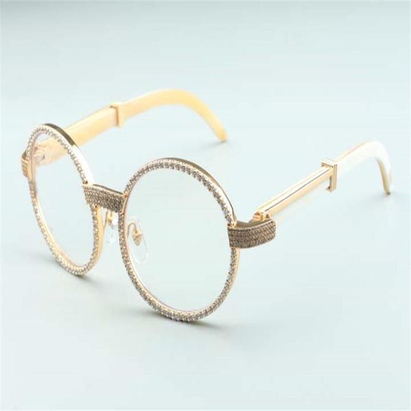 2020 new natural white horn diamond glasses 7550178-b2 full frame wrapped diamond mirror frame size 55-22-140mm307c, White;black
2020 new natural white horn diamond glasses 7550178-b2 full frame wrapped diamond mirror frame size 55-22-140mm307c, White;black