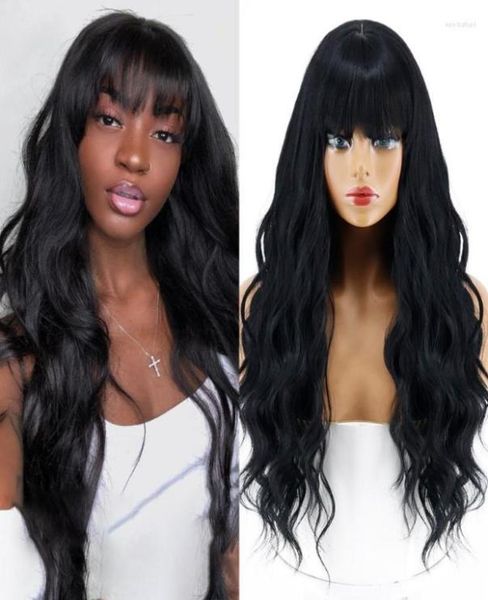 synthetic wigs long wig black wave with bangs heatresistant fiber hair cosplay female kend223121274
synthetic wigs long wig black wave with bangs heatresistant fiber hair cosplay female kend223121274