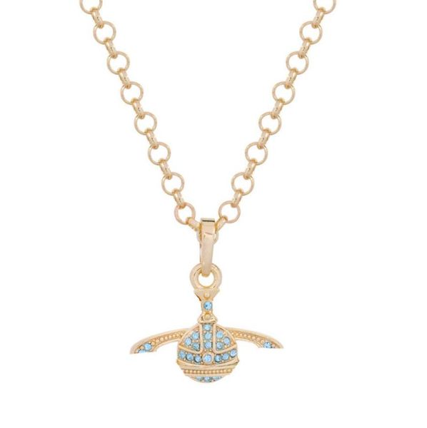 pendant necklaces western classic studded with diamond saturn stud earringsvivi necklace chain clavicle chain designer jewelry cha4168173, Silver
pendant necklaces western classic studded with diamond saturn stud earringsvivi necklace chain clavicle chain designer jewelry cha4168173, Silver