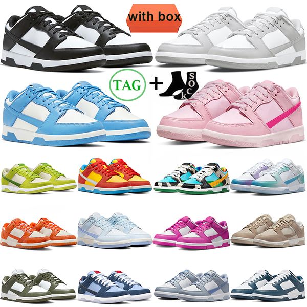 with box casual shoes designer men women panda white black triple pink grey fog university blue cracked orange active fuchsia mens trainers
with box casual shoes designer men women panda white black triple pink grey fog university blue cracked orange active fuchsia mens trainers