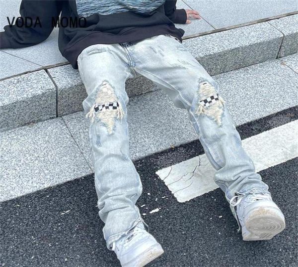 men039s jeans streetwear jean femme baggy wide leg denim for men man casual pants men39s ripped hole male trousers mens9620518, Blue
men039s jeans streetwear jean femme baggy wide leg denim for men man casual pants men39s ripped hole male trousers mens9620518, Blue