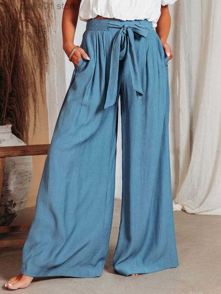 women's pants capris belt elastic wide leg long pants women summer autumn loose casual pockets blue trousers high waist new pants t2308, Black;white
women's pants capris belt elastic wide leg long pants women summer autumn loose casual pockets blue trousers high waist new pants t2308, Black;white