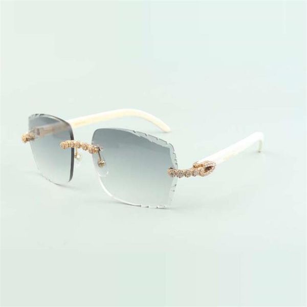 2022 exquisite bouquet diamond sunglasses 3524014 with natural white buffs glasses and cut lens 3 0 thickness size 18-140 mm256n, White;black
2022 exquisite bouquet diamond sunglasses 3524014 with natural white buffs glasses and cut lens 3 0 thickness size 18-140 mm256n, White;black