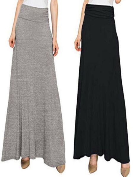summer women casual skirt solid pleated elastic waist modal pure color pure plain long maxi bodycon ladies skirts3680903, Black
summer women casual skirt solid pleated elastic waist modal pure color pure plain long maxi bodycon ladies skirts3680903, Black