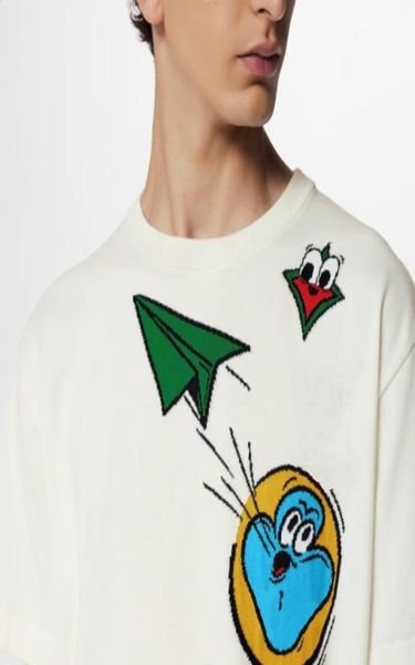 france paris knitting jacquard cartoon tee luxury designer men women embroidery letters tshirts summer spring fashion high street 8060688, White;black
france paris knitting jacquard cartoon tee luxury designer men women embroidery letters tshirts summer spring fashion high street 8060688, White;black