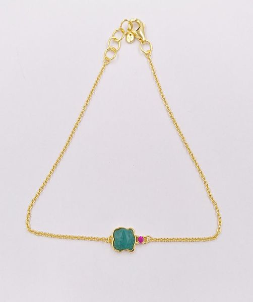 gold bear color bracelet with amazonite and ruby authentic 925 sterling silver bracelets fits european bear jewelry style gift and7168457, Golden;silver
gold bear color bracelet with amazonite and ruby authentic 925 sterling silver bracelets fits european bear jewelry style gift and7168457, Golden;silver