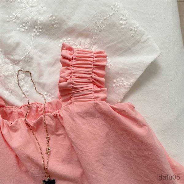 tank 2023 summer new children sleeveless strap sweet baby girl cute solid loose sling vest toddler fashion cotton kids clothes r230817, Blue
tank 2023 summer new children sleeveless strap sweet baby girl cute solid loose sling vest toddler fashion cotton kids clothes r230817, Blue