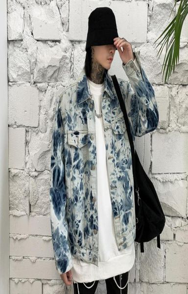 songsanding graffiti streetwear jean jacket for men loose oversize single breasted painted harajuku denim jacket windbreaker bombe6799656, Black;brown
songsanding graffiti streetwear jean jacket for men loose oversize single breasted painted harajuku denim jacket windbreaker bombe6799656, Black;brown