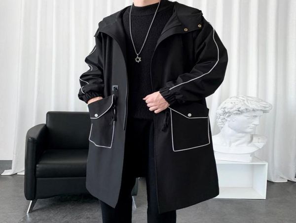 men039s trench coats men hooded jackets harajuku windbreaker pocket overcoat male casual outwear hip hop streetwear long coat3151466, Tan;black
men039s trench coats men hooded jackets harajuku windbreaker pocket overcoat male casual outwear hip hop streetwear long coat3151466, Tan;black