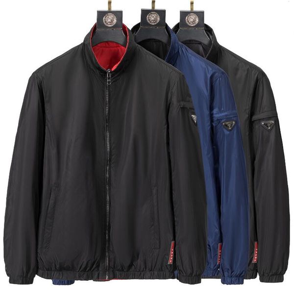 new men's brand jackets windbreaker highs quality designer casual fashion jacket men wear both sides jackets345, Black
new men's brand jackets windbreaker highs quality designer casual fashion jacket men wear both sides jackets345, Black
