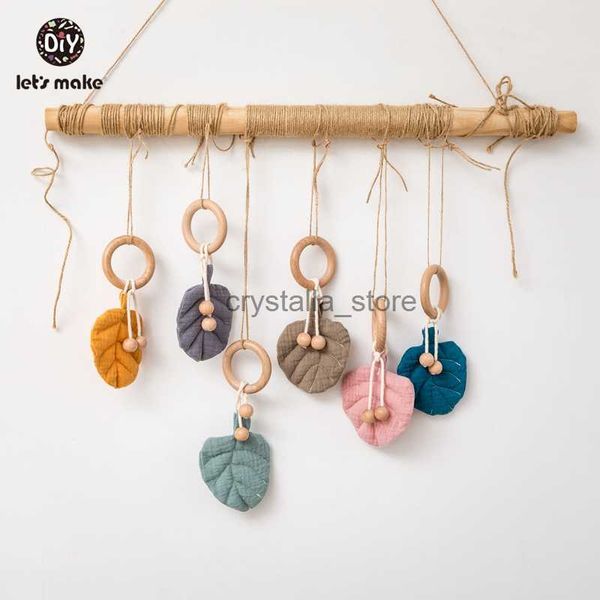 let's make baby teethers 1pc cotton leaves shape pendant beech wooden teething ring wood beads baby bed hanging rattles toys hkd230817
let's make baby teethers 1pc cotton leaves shape pendant beech wooden teething ring wood beads baby bed hanging rattles toys hkd230817
