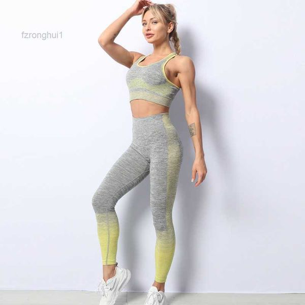 women's yoga sportswear quick drying seamless yoga suit set, shockproof vest, sports bra, tight pants, fitness pants r3ir
women's yoga sportswear quick drying seamless yoga suit set, shockproof vest, sports bra, tight pants, fitness pants r3ir