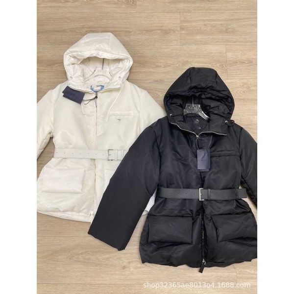 pjia 22 autumn and winter new triangle decoration with belt waterproof fabric warm fashionable cotton coat, Black
pjia 22 autumn and winter new triangle decoration with belt waterproof fabric warm fashionable cotton coat, Black