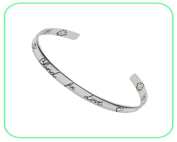 woman designer bangle open bracelet man bracelets blind love bangles jewelry sliver color8143722, Black
woman designer bangle open bracelet man bracelets blind love bangles jewelry sliver color8143722, Black