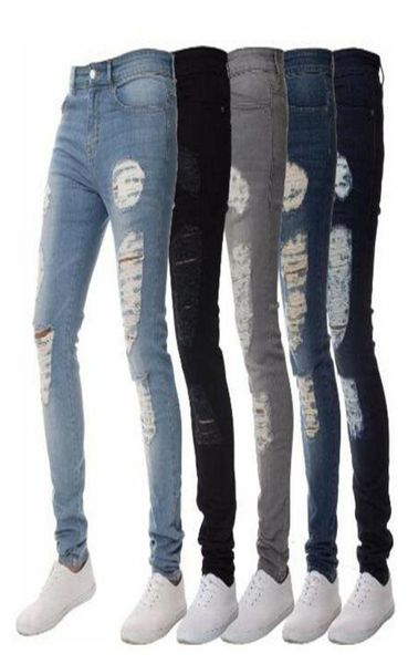 3 colour 2836 men039s ripped skinny biker jeans destroyed frayed slim fit denim pants trousers 563535910894779403495, Blue
3 colour 2836 men039s ripped skinny biker jeans destroyed frayed slim fit denim pants trousers 563535910894779403495, Blue