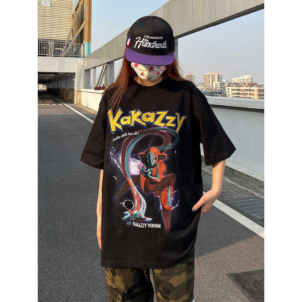 kakazzy fashion brand cartoon anime printed cotton short sleeve t-shirts for men and women loose couples casual t-shirts bf, White
kakazzy fashion brand cartoon anime printed cotton short sleeve t-shirts for men and women loose couples casual t-shirts bf, White