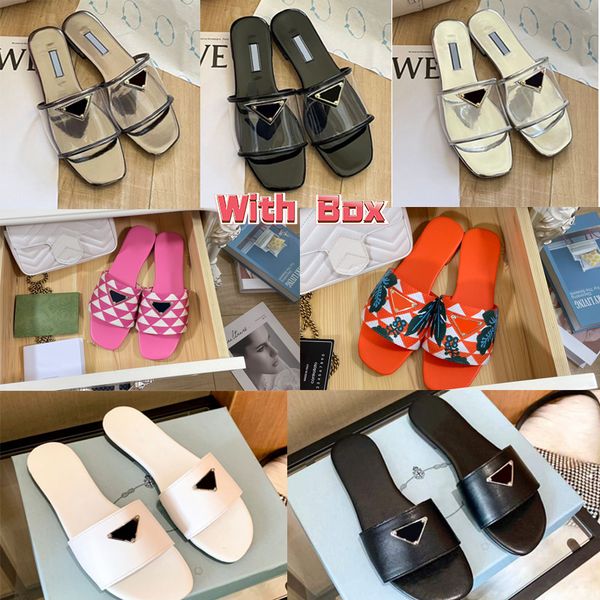 2023 with box classic designer flat for women slipper black saffiano leather summer lady triangle mark brushed leather slide embroidered san
2023 with box classic designer flat for women slipper black saffiano leather summer lady triangle mark brushed leather slide embroidered san