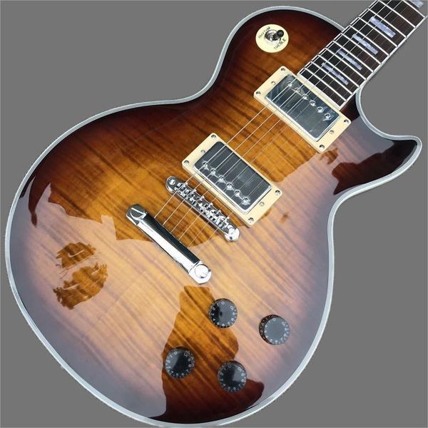 delivery, tiger electric guitar, 2 pick up silver guitar hardware, color as shown
delivery, tiger electric guitar, 2 pick up silver guitar hardware, color as shown