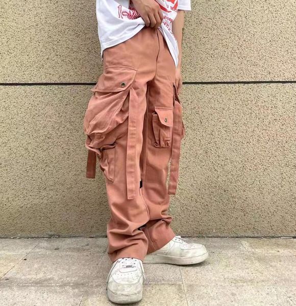 multipockets heavy mens cargo pants elastic waist straight wide leg couple overalls trousers3910929, Black
multipockets heavy mens cargo pants elastic waist straight wide leg couple overalls trousers3910929, Black