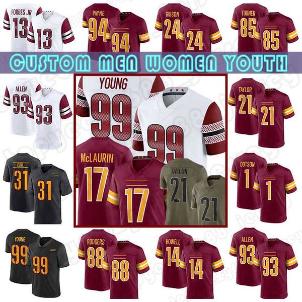 99 chase young football jersey jahan dotson terry mclaurin antonio gibson commanders tress way daron payne washingtons jonathan allen kamren, Black;red
99 chase young football jersey jahan dotson terry mclaurin antonio gibson commanders tress way daron payne washingtons jonathan allen kamren, Black;red
