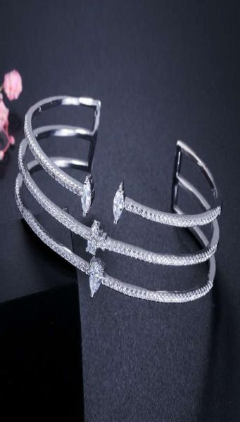new fashion women bracelets bangles for party wedding 18k white gold plated cz bracelet bangle for bride nice gift1843569, Black
new fashion women bracelets bangles for party wedding 18k white gold plated cz bracelet bangle for bride nice gift1843569, Black
