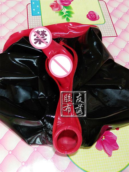 briefs panties men latex boxer zip hidden two sheath latex underwear custom made 230817, Red;black
briefs panties men latex boxer zip hidden two sheath latex underwear custom made 230817, Red;black