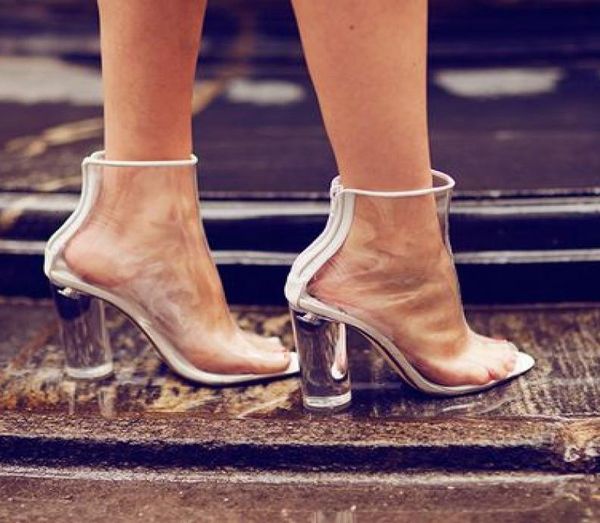 clear plastic wedding shoes boots see through pvc women boots short back zipper custom color block heels 10 runway collections ank2239020, Black
clear plastic wedding shoes boots see through pvc women boots short back zipper custom color block heels 10 runway collections ank2239020, Black